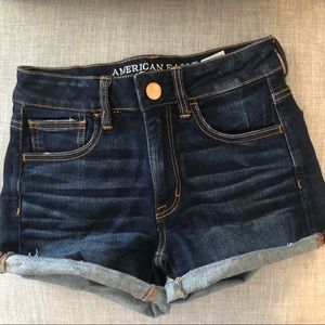 American Eagle High-Rise Jean Shorts